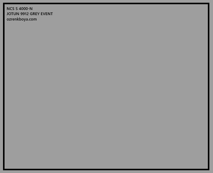 JOTUN TOPCOAT SİLK 9912 GREY EVENT